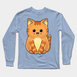 Cute Cat Long Sleeve T-Shirt